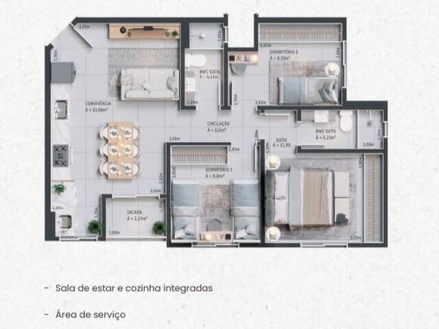 Apartamento para Venda em Cocal do Sul - 5